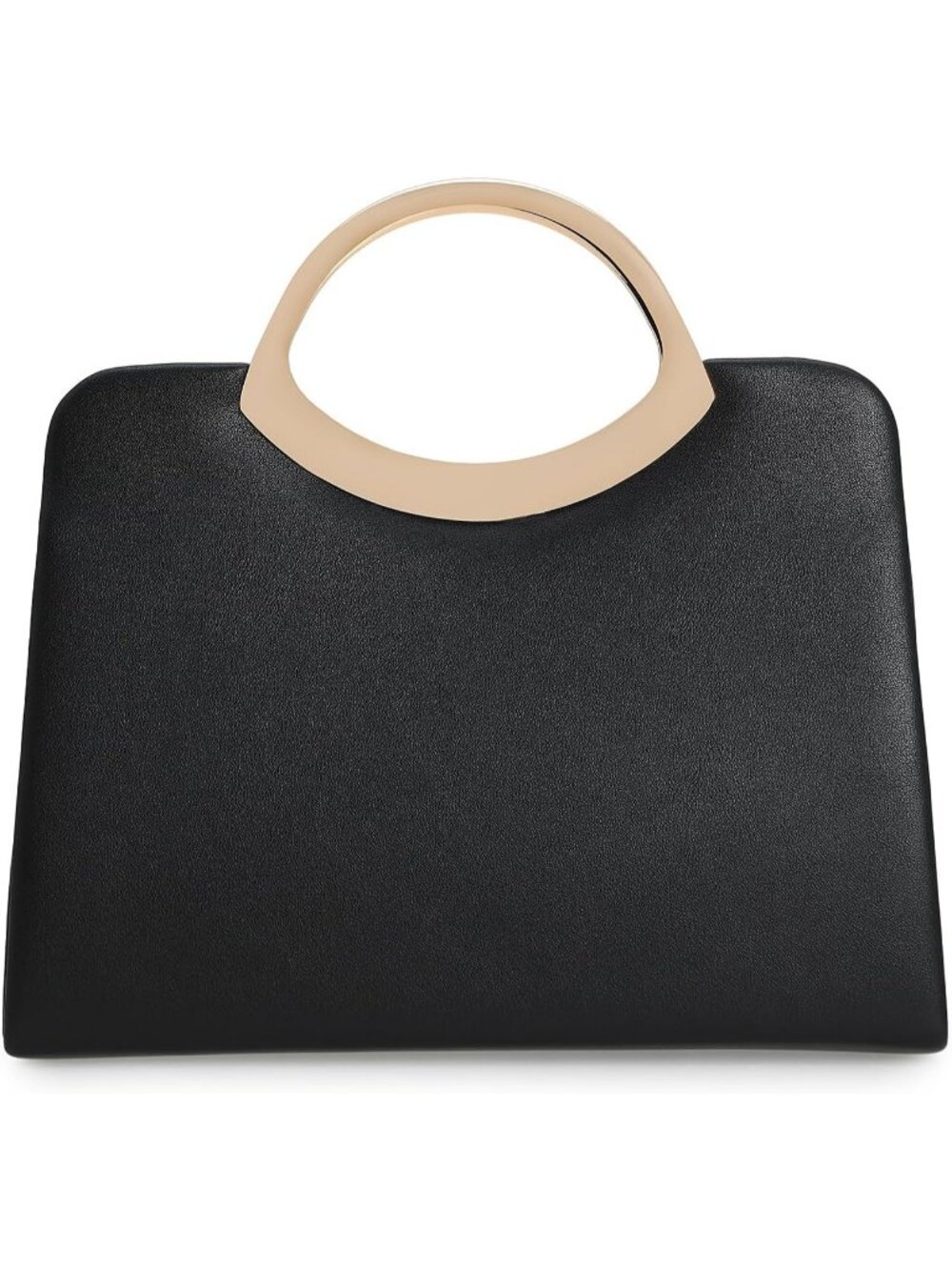Women's Black Small Dressy Clutch Purse For Elegant Party Wedding Evening Bag